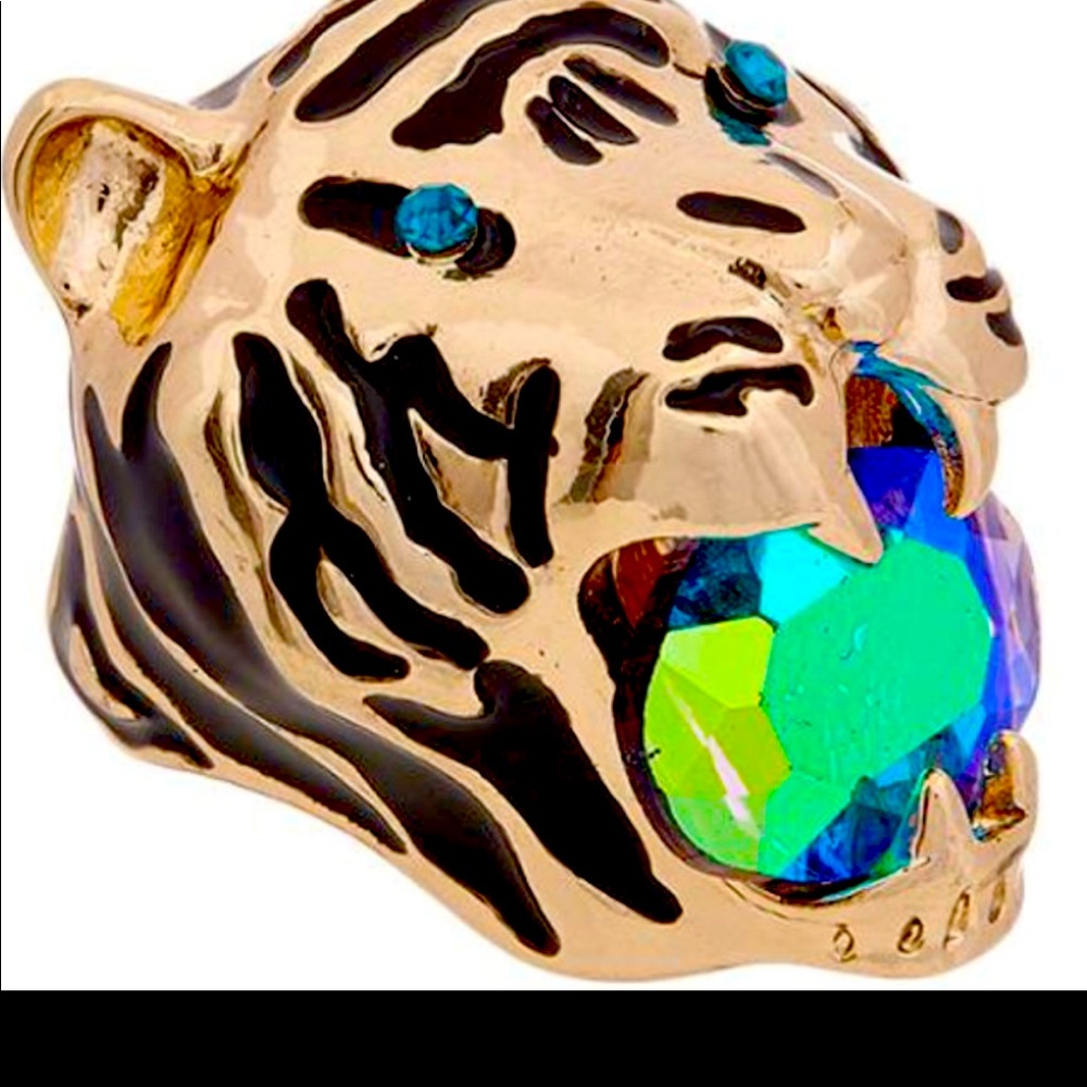 ISO: Betsey Johnson Mystic Baroque Q. Tiger Ring